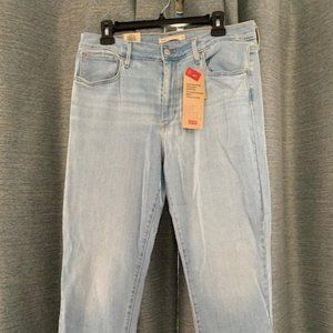 Levi's Straight Cropped Jeans